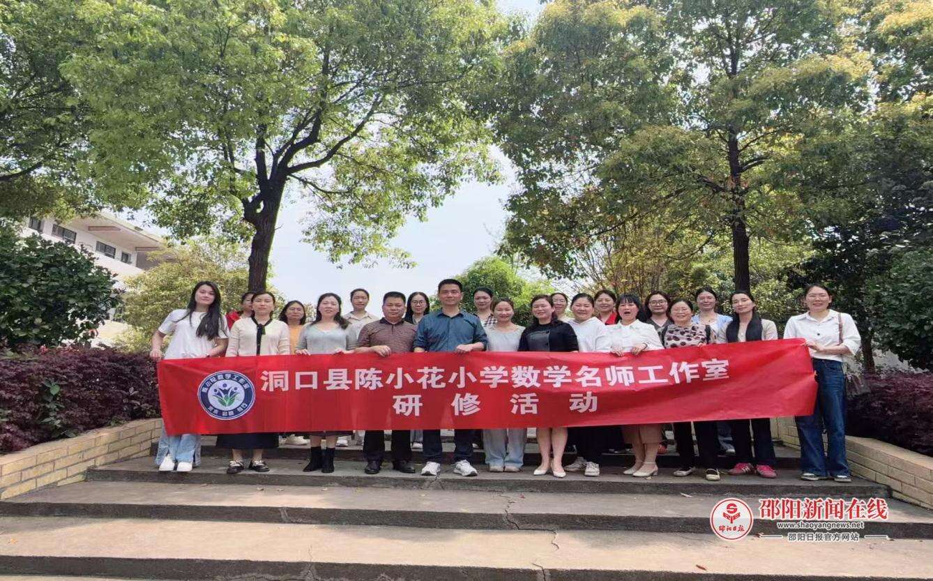 深耕课堂绽芳华 聚力成长启新程——洞口县陈小花小学数学名师工作室开展第三次研修活动