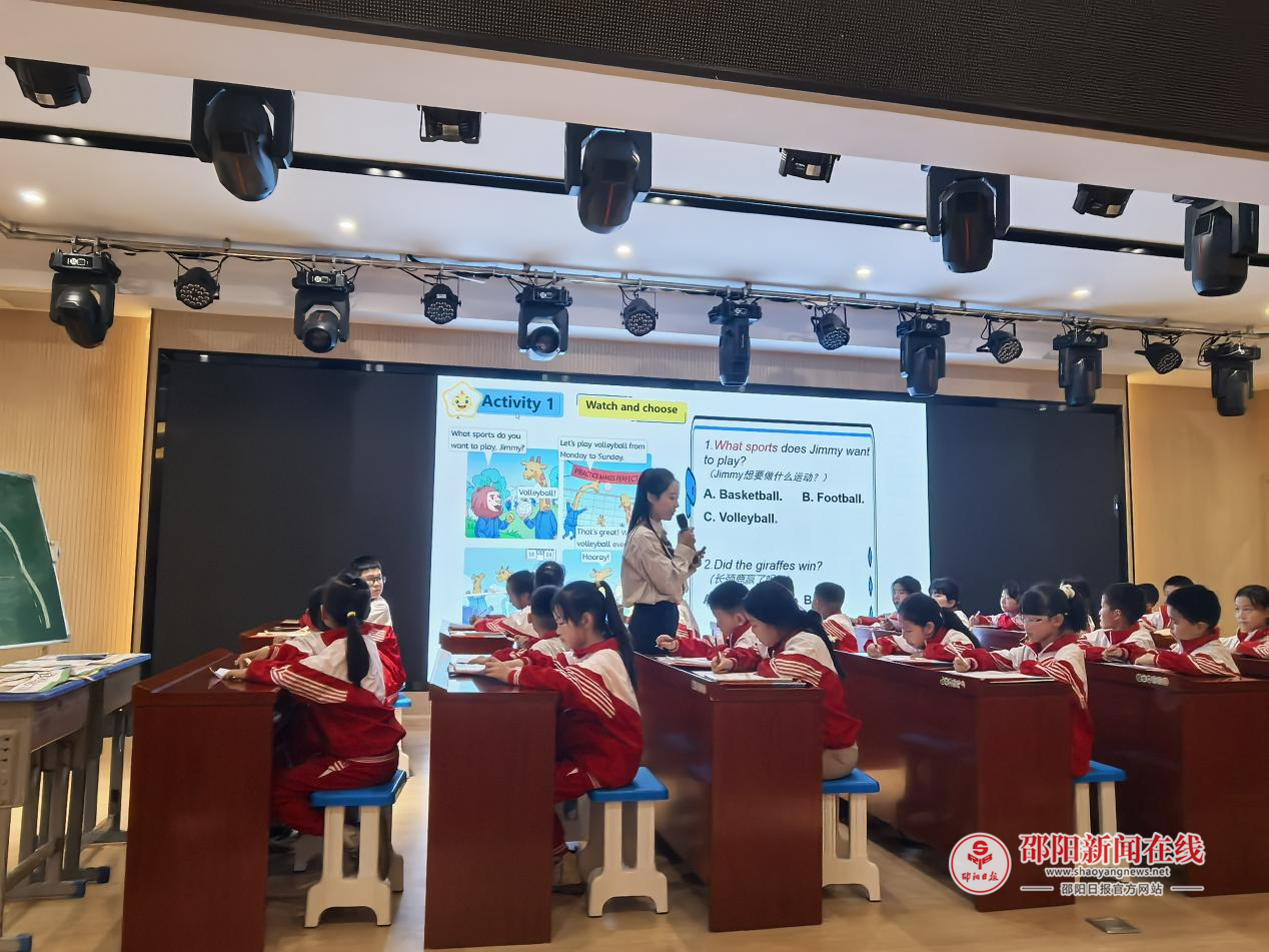 隆回县花门街道中心学校承办邵阳市2026年中小学英语课堂教学竞赛隆回选拔赛决赛