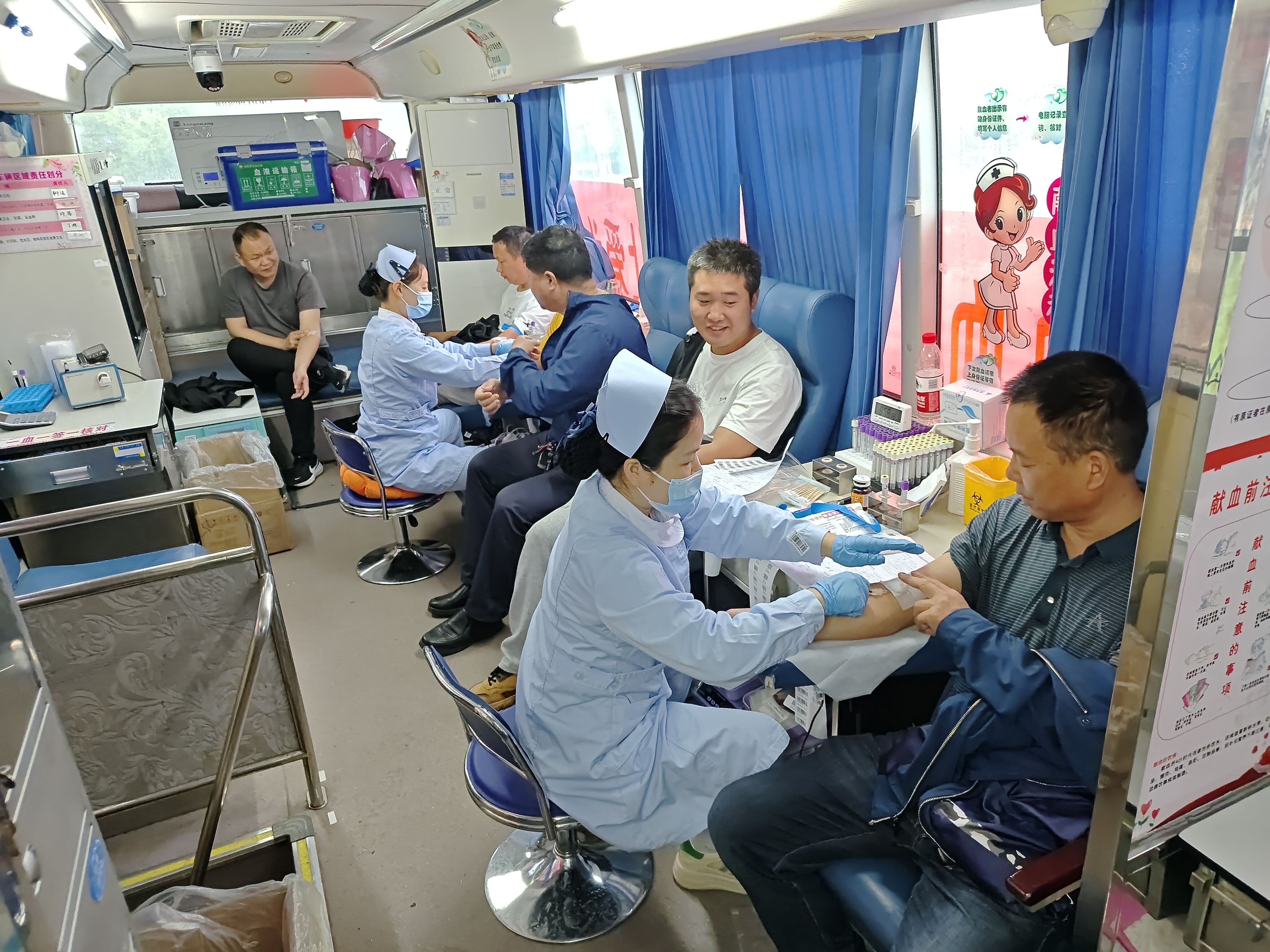 邵阳县诸甲亭乡开展无偿献血志愿服务活动