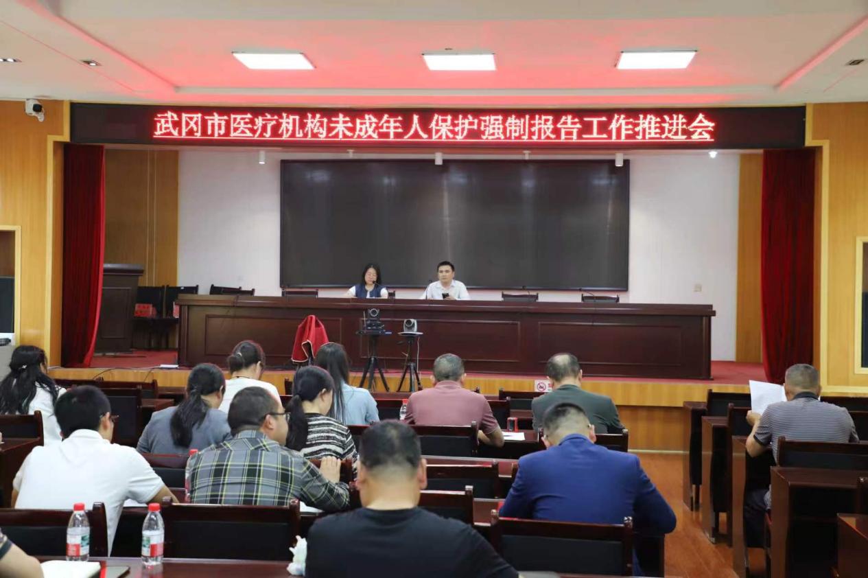 武冈市召开医疗机构未成年人保护强制报告工作推进会