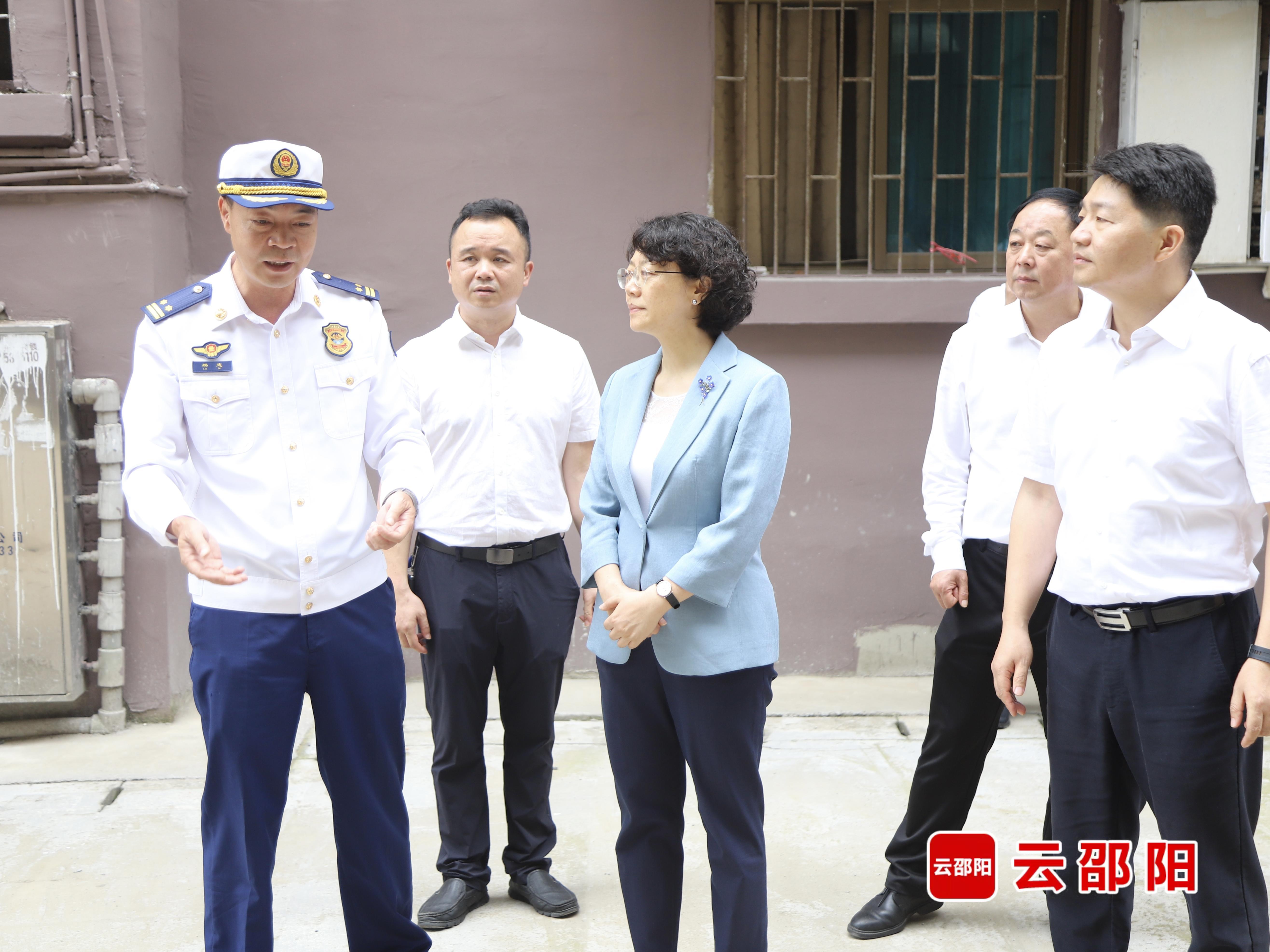 程蓓专题调研调度安全生产风险隐患大排查大整治工作