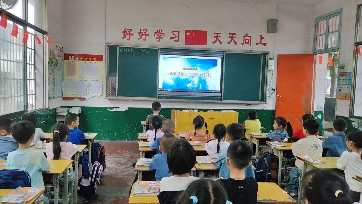武冈市实验小学开展防震减灾主题宣传活动