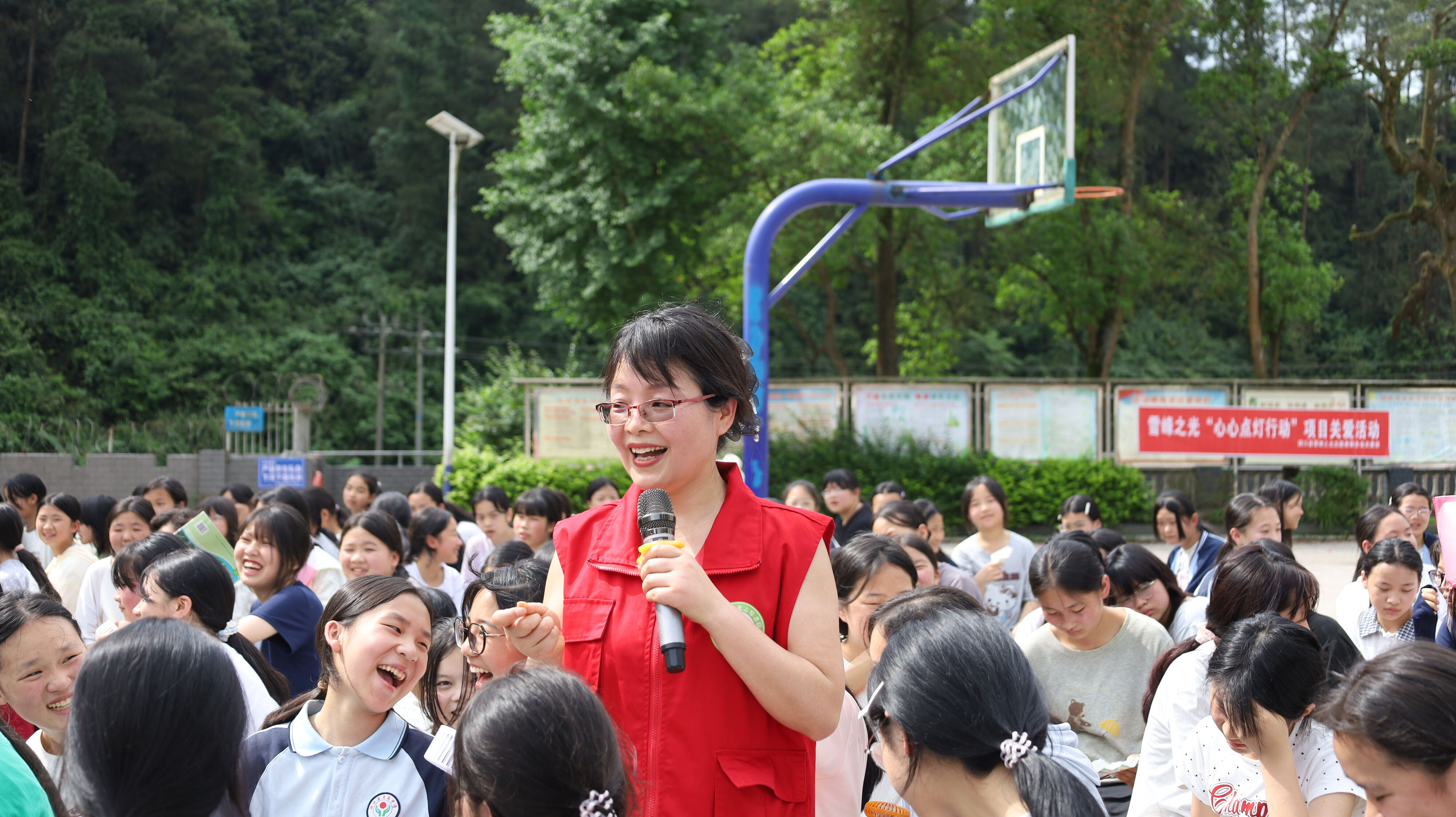 洞口县月溪镇开展青春期健康教育进校园活动