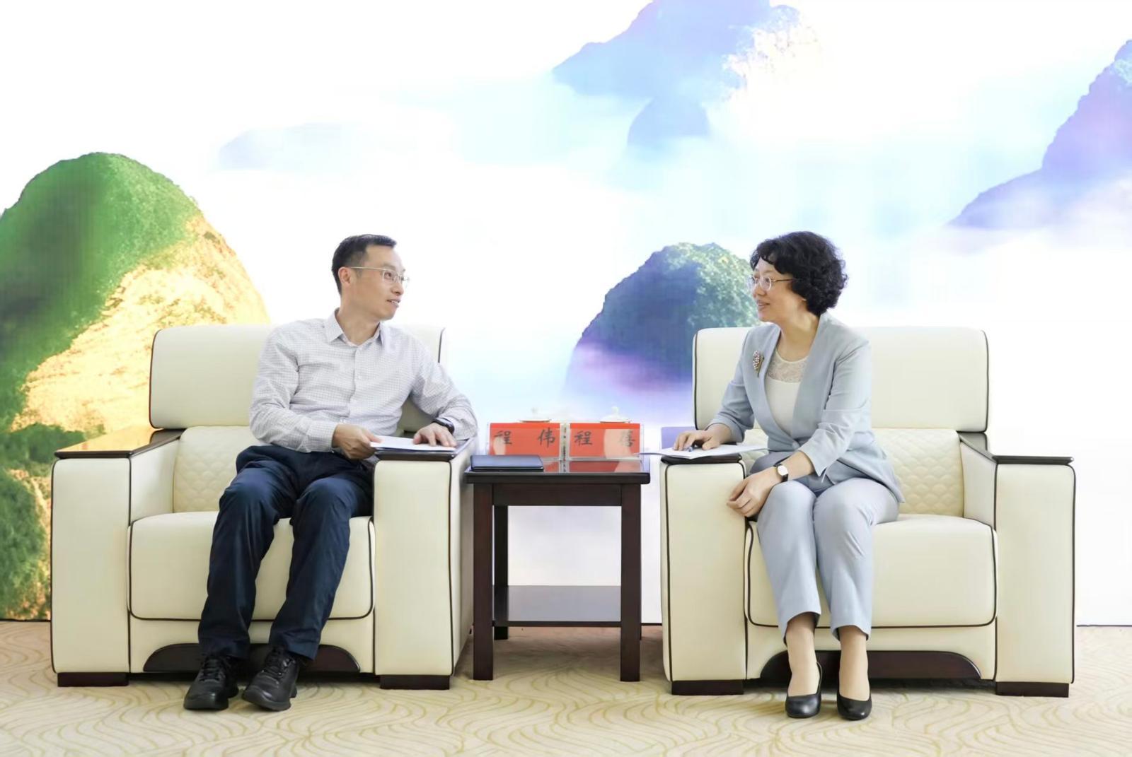 邵阳市与中国移动通信集团湖南有限公司举行工作会谈