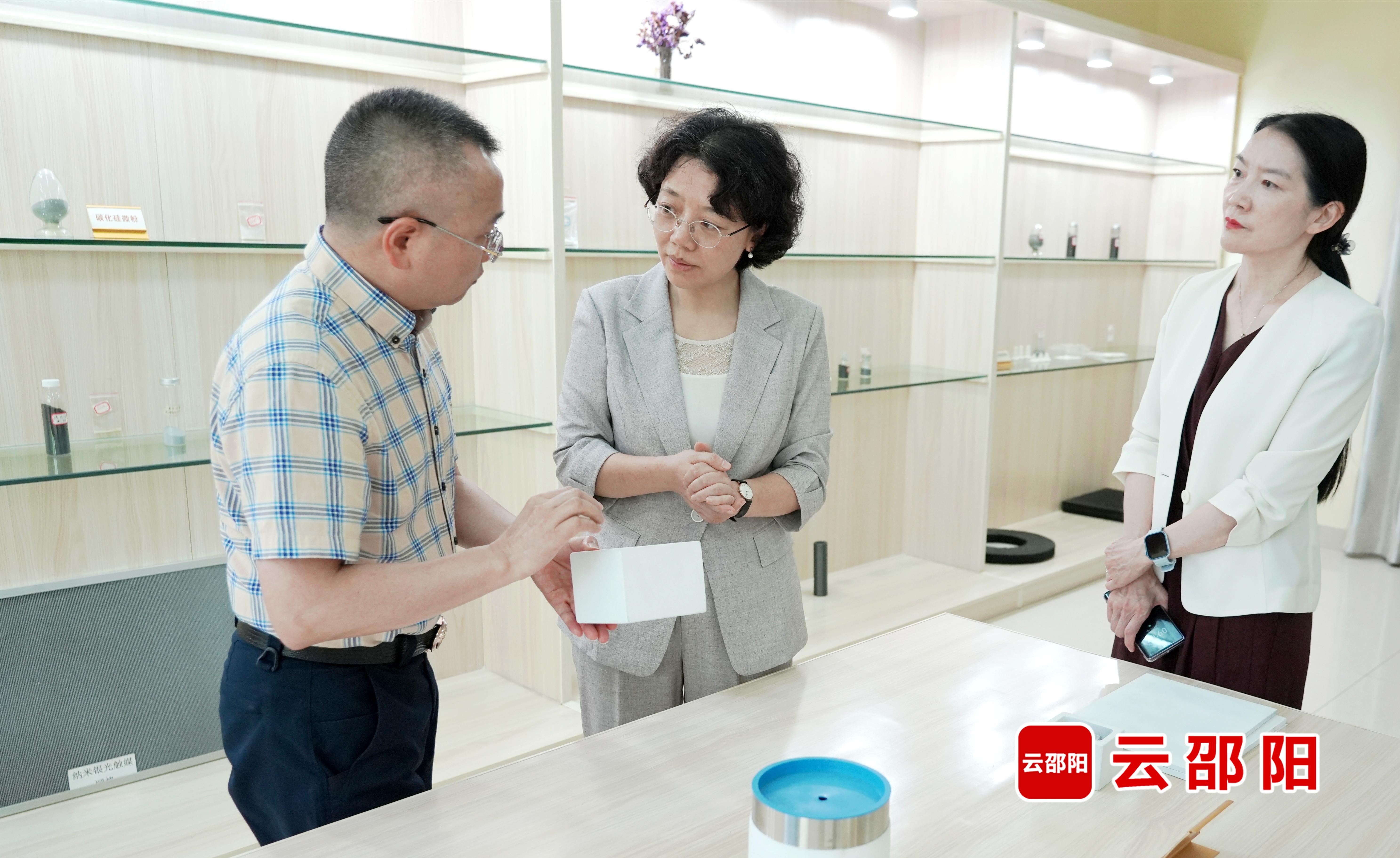 程蓓深入企业开展“企业服务年”走访调研