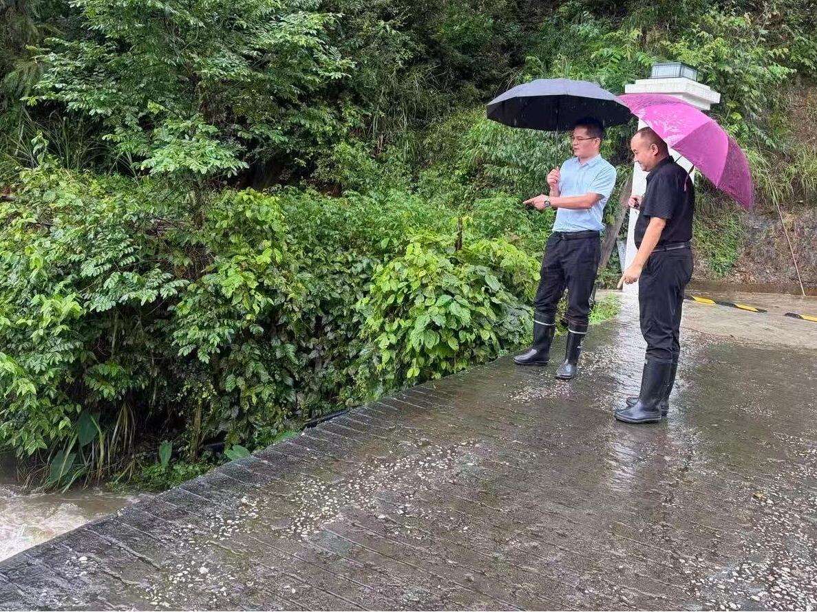 洞口县渣坪乡人大代表全力筑牢防汛安全防线