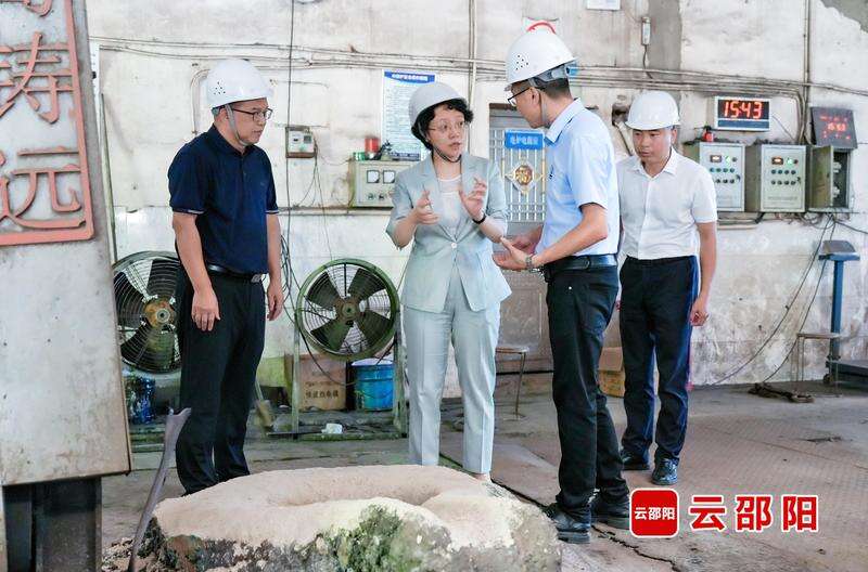 程蓓调研督导邵东市小铸造行业“小散乱污”问题整改工作