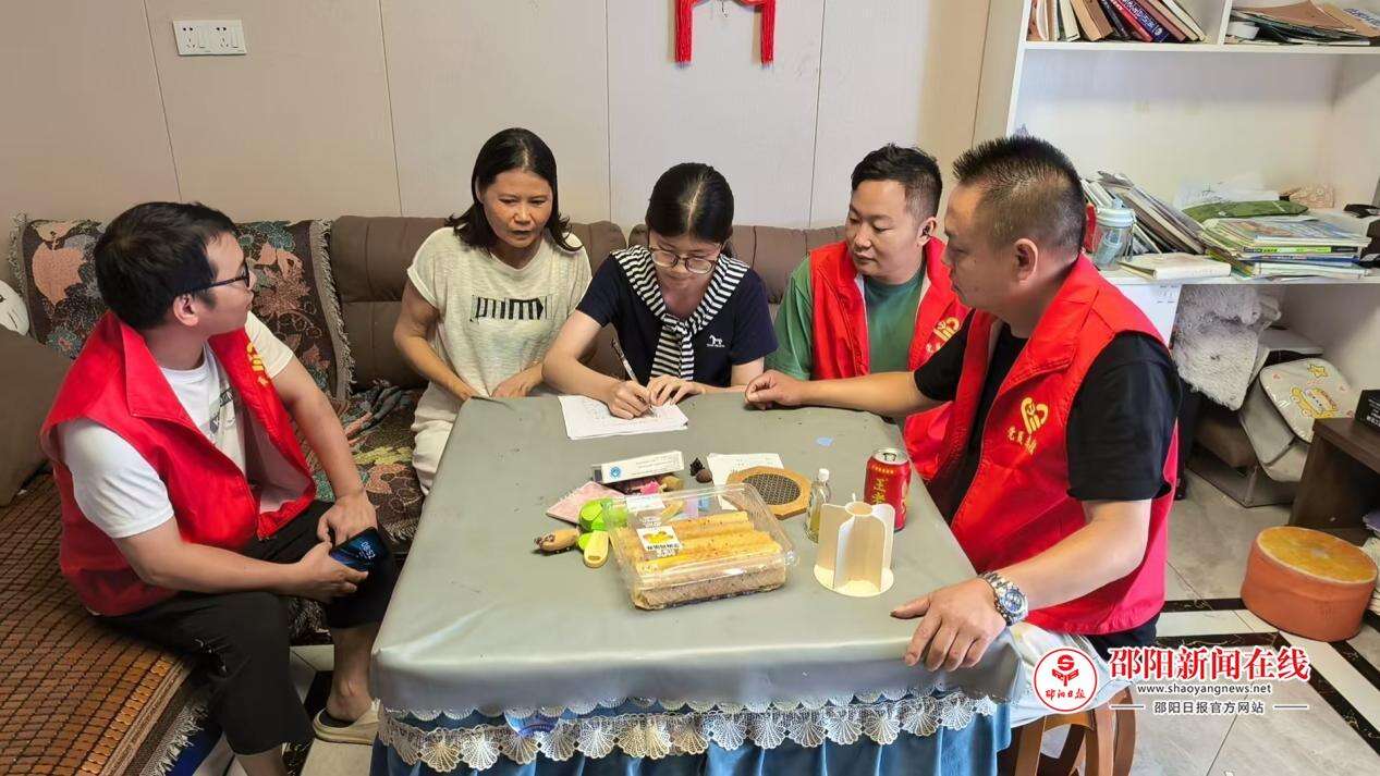 隆回一中开展暑假防溺水专项家访活动