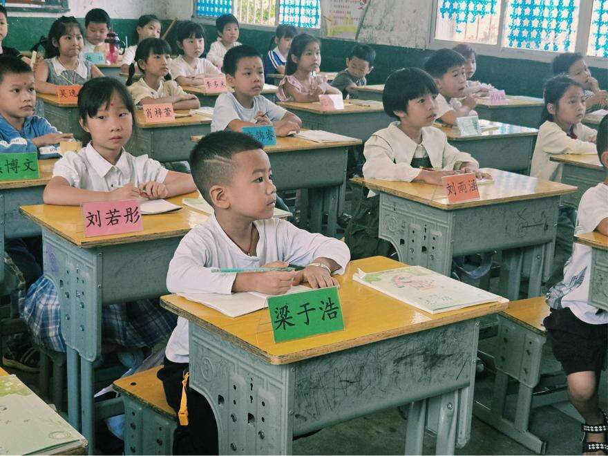 邵东市廉桥镇第二完全小学开展一年级新生启智仪式活动