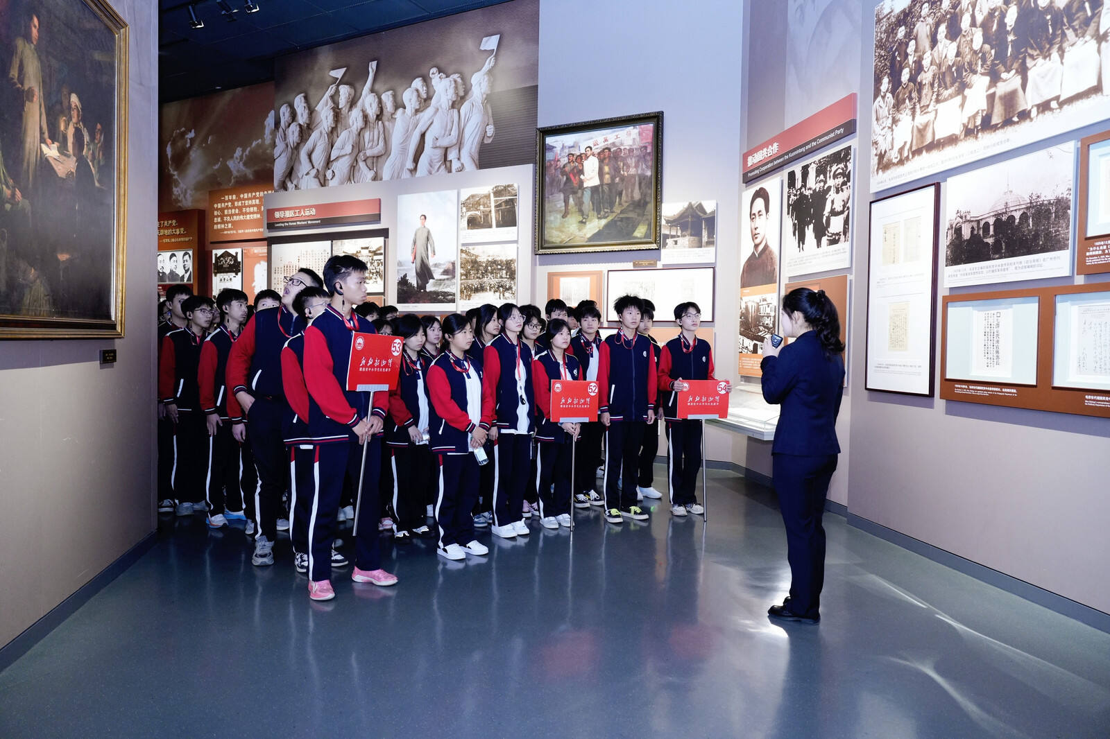 邵阳县职业技术学校开展“我的韶山行”研学活动